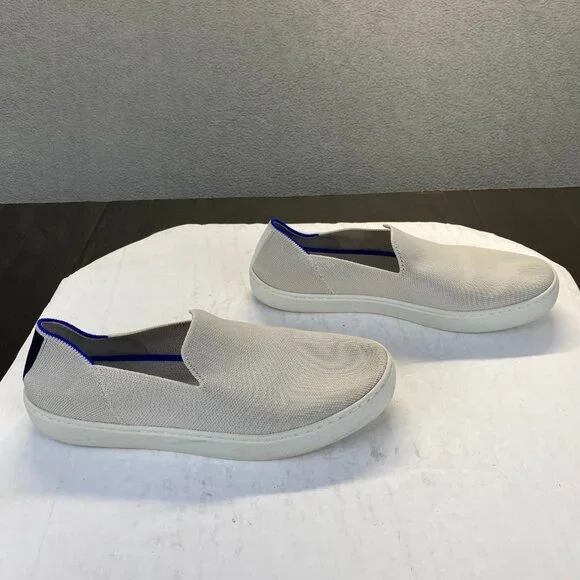 Rothy's The‎ Original Slip On Women's Sneakers, Size 9, Low Top, Flat,Tan,Preppy