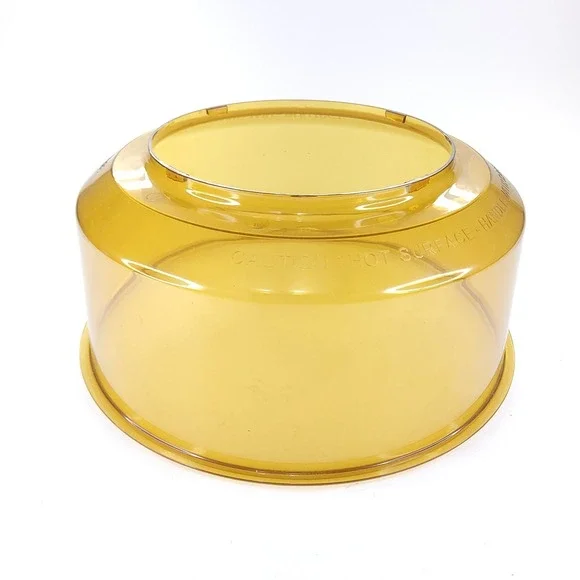 NuWave Pro Plus Infrared Oven #20612 OEM Replacement Amber Dome Cover Only