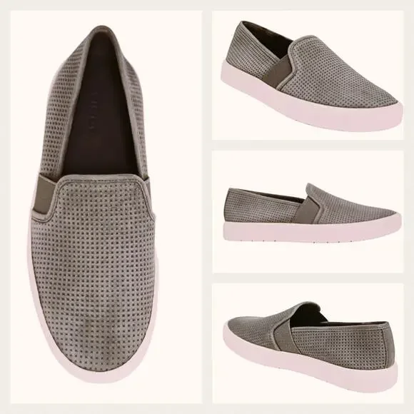 Vince Blair Slip-on Sneakers EUC $225 size 9/39      FS1767