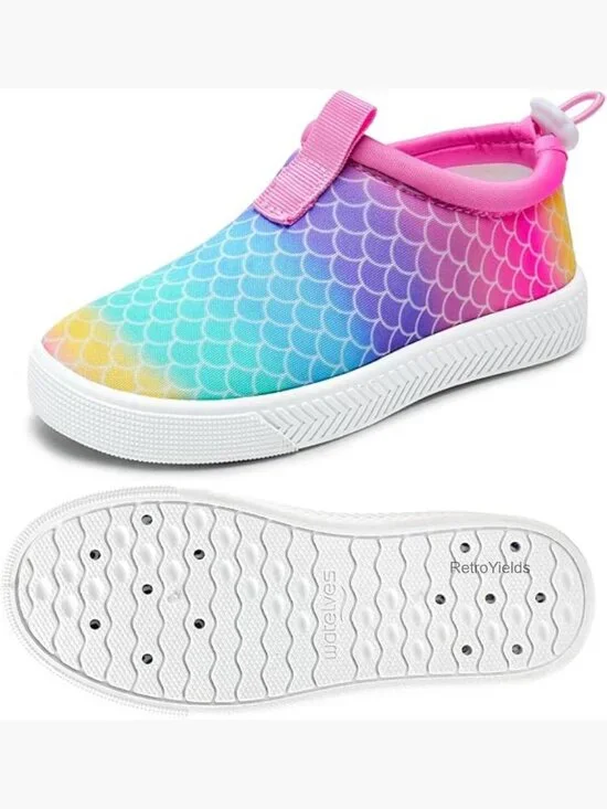 Toddler Water Shoes Quick Dry Slip On Aqua Swim Beach Walking