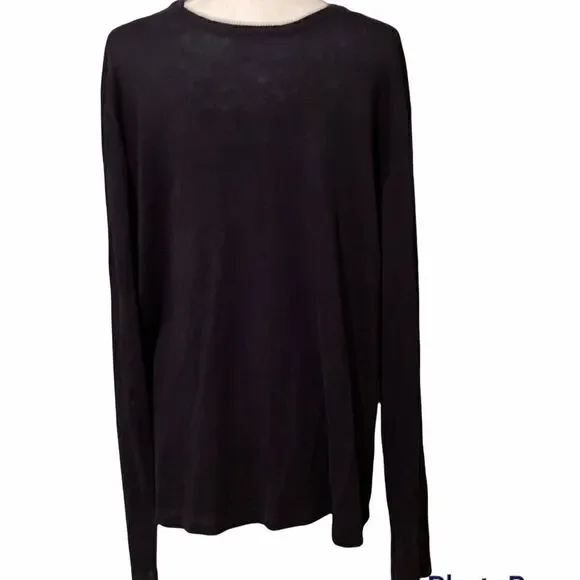 Banana Republic Navy 100% Linen LongSleeve Shirt Size XL