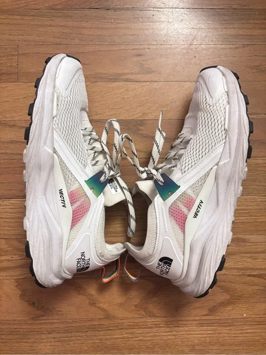 The North Face White VECTIV Mesh Trail Sneakers Pride Women’s 7