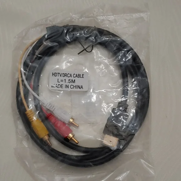 HDTV/3RCA Cable 1.5M Length
