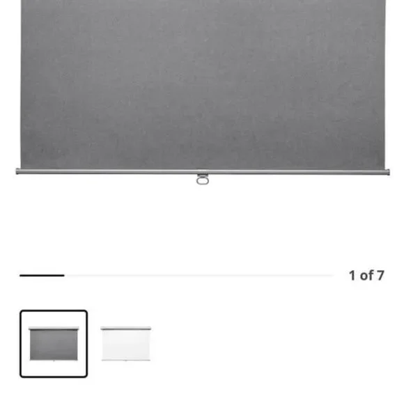 IKEA blinds grey