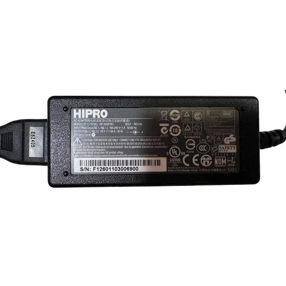 HIPRO 19V - 1.58‎ AC Adapter 30W HP-A0301R3 for Acer, HP MINI Genuine