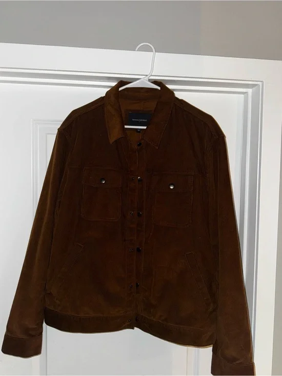 Banana Republic Camel Brown Corduroy Jacket