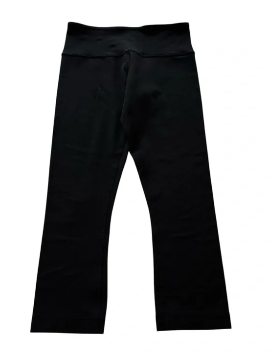 Lululemon Cropped Leggings Black Stretch Athletic Tights Women’s Size 2