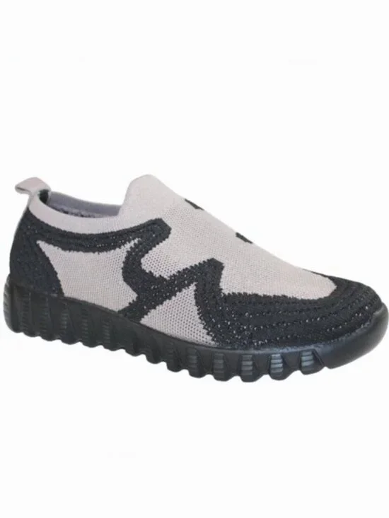 Bernie Mev Nadin Black Mauve Slip-On Sneaker, Size 37 (US 6.5 - 7)