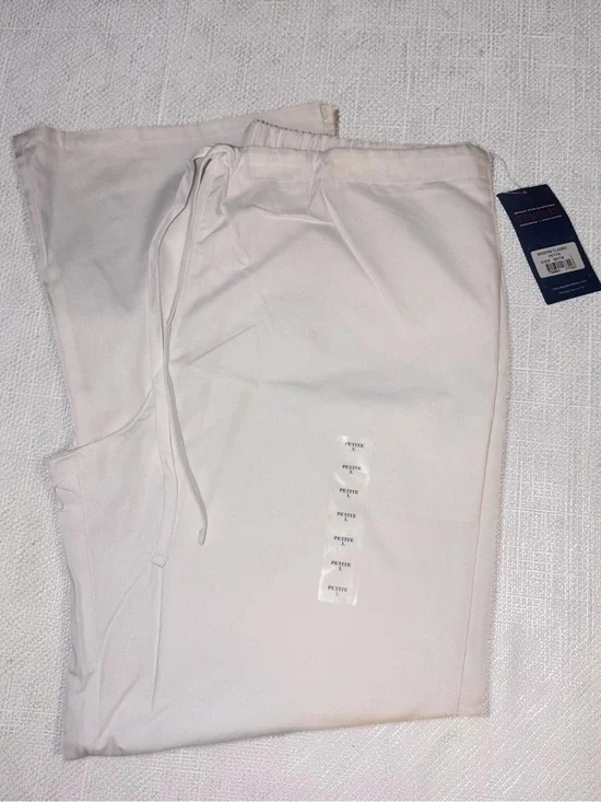 Cherokee Light Cream Drawstring Joggers