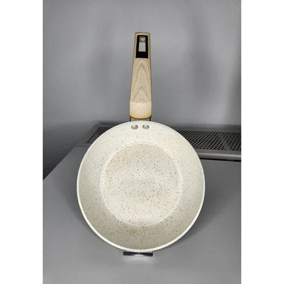 Masterclass Blue Speckled Ceramic Non Stick 8” Skillet Premium Kitchen Cookware