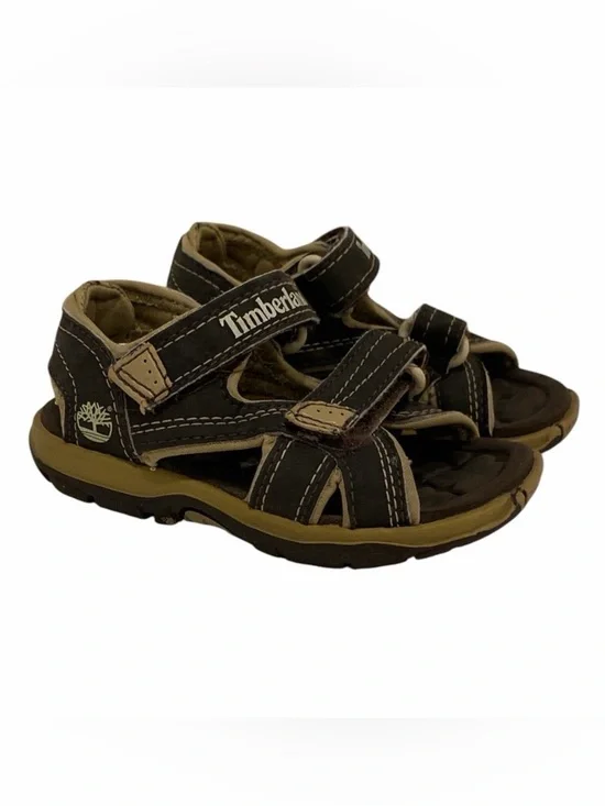 Timberland Water Shoes Brown Tan - Infant Boys Size 6 / Great Condition
