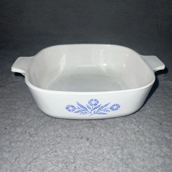 VTG 1958-1959‎ Corning Pyroceram B-9 Blue CornFlower 8