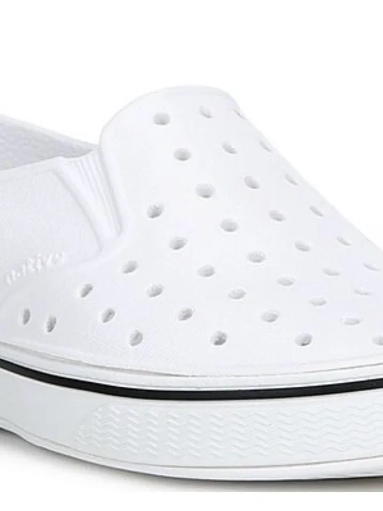 Native White Miles Slip-On Kids Shoe