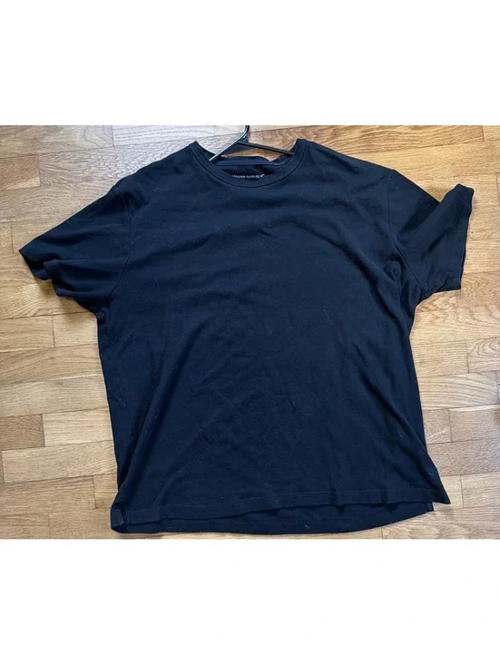 XL - Men - Banana Republic Luxe Touch Performance Black Tee