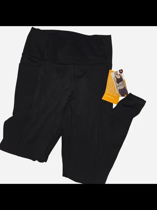 Aritzia Black High-Waist Leggings