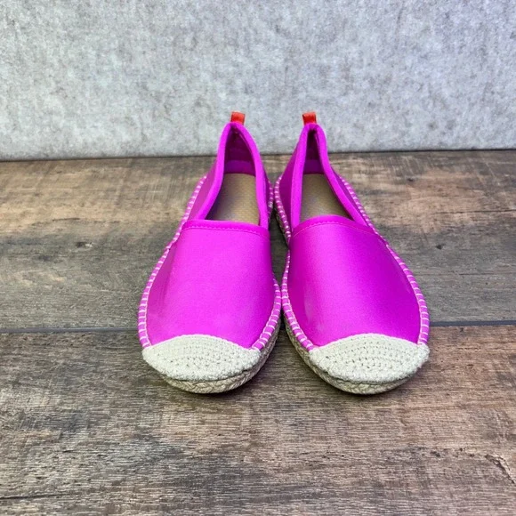 Sea Star Beachwear Beach Comber Fuchsia Pink Espadrille Water Shoe Kids Size K2‎
