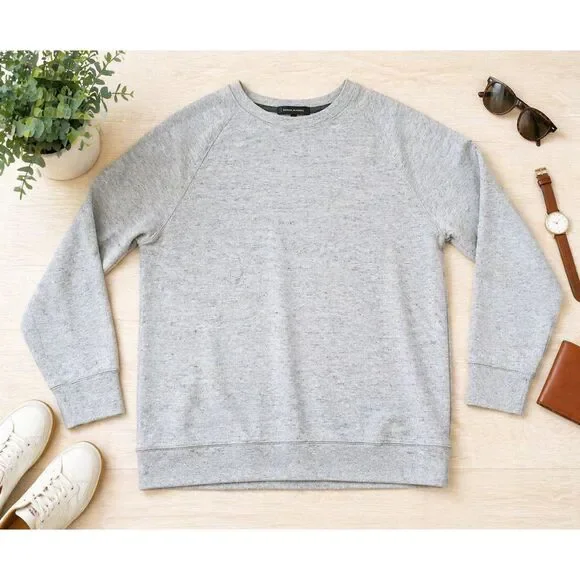 Banana Republic Mens Sweater Crewneck Pullover Size XXL Gray (565)