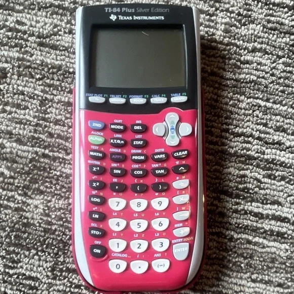 Texas Instruments TI-84 Plus Silver Edition Programmable LCD Graphing Handheld