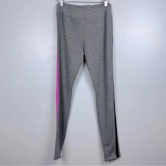 NWT Sundry Women's Striped Elastic Waist Sweat Pants Size 2; Weekend Wear