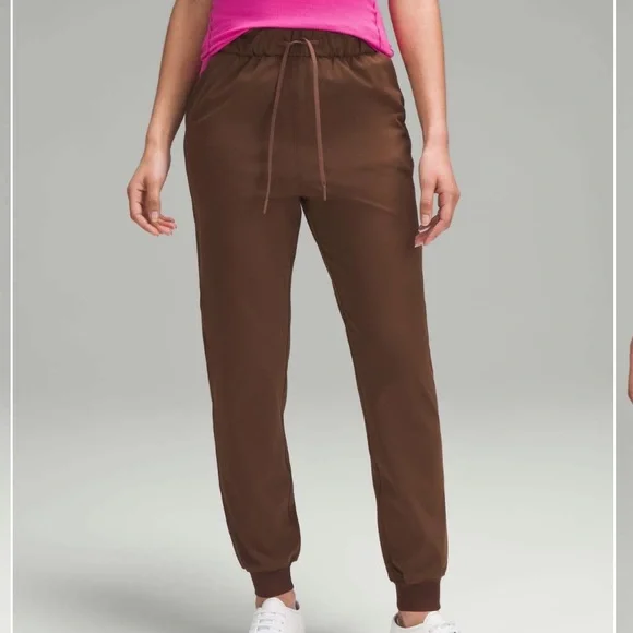 lululemon Stretch High-Rise Jogger Full Length Java‎ Sz 2