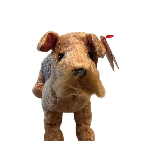Ty Beanie Babies Whiskers the‎ Dog Plush Toy with Tag 2000