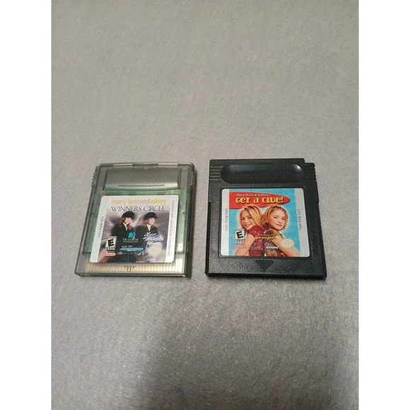 Mary Kate &‎ Ashley Get a Clue & Winners  Nintendo GameBoy Color Game Cartridges