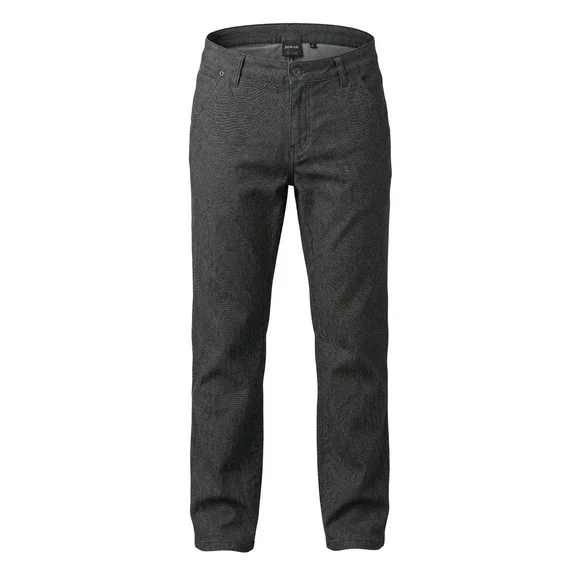 Prana Women Charcoal Gray Organic Cotton Stretch Straight Leg Pants Size 8‎ RG
