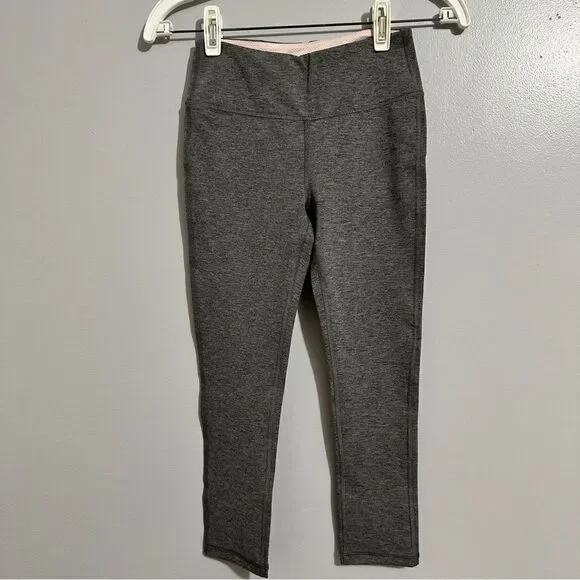 Marika sport gray capri workout leggings size XS 0-2