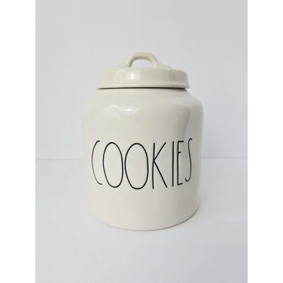 Rae Dunn Cookie Jar  Magenta Collection NEW 8