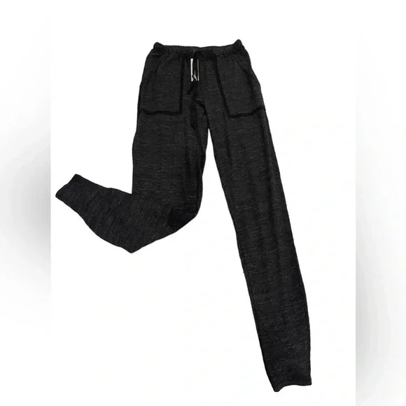 🖤 LAmade Drawstring Sweatpants 🖤 NWT Black Lounge Joggers XS ✨‎