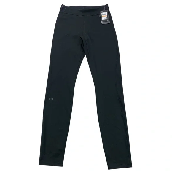 NWT Under Armour Women’s Small Black ColdGear‎ UA Base 4.0 Leggings