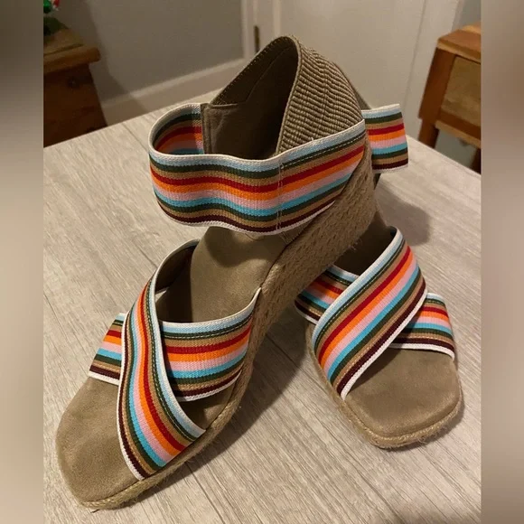 Impo Nayeli stretch wedge sandals