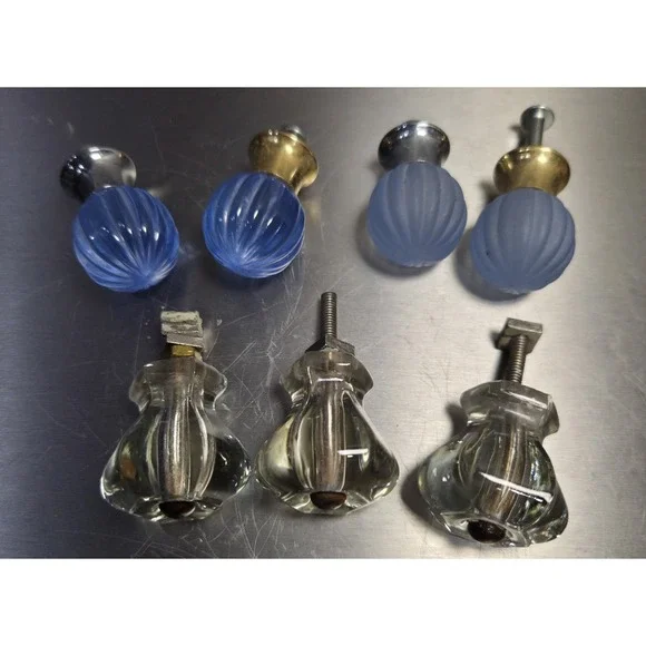 Drawer Pulls Lot/7 Mixed‎ Patterns Set/3 2 Sets/2