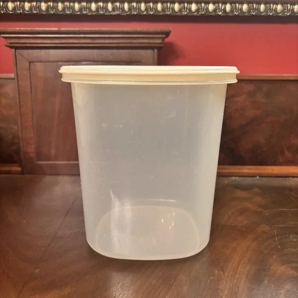 Vintage Rubbermaid‎ Servin Saver #6 12 Cup 3 Qt Container Almond Lid Food