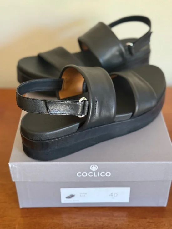 Coclico Dude Wedge Savana Black