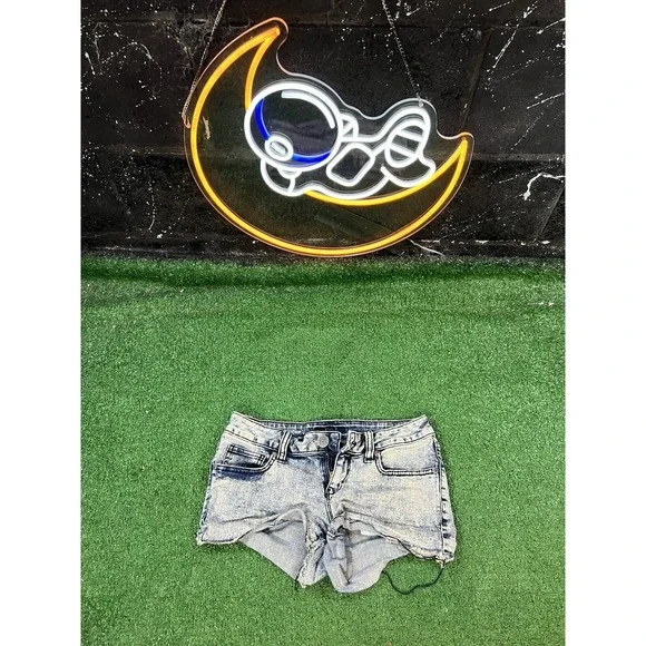 Degree Womens Size 3‎ Distressed Cut Off Denim Jean Shorts