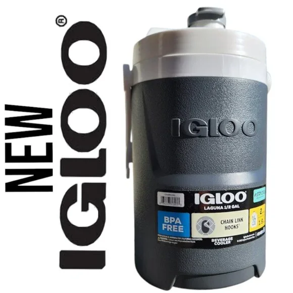 NEW Igloo Half Gallon Tumbler Jug Cooler Beverage Container Thermos 1/2 Gallon S