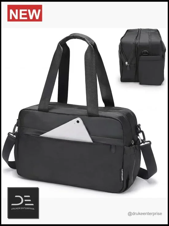 Travel Duffel Bag - Personal Item Carry On, Expandable Underseat Weekender with