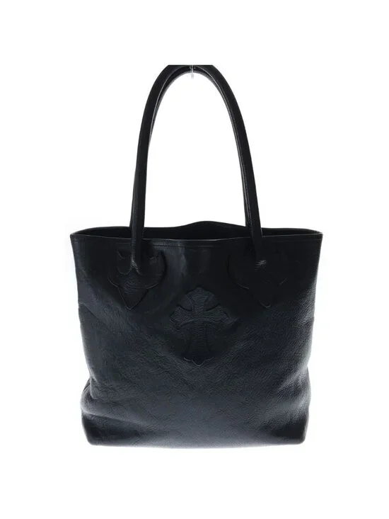 Chrome Hearts FS Tote Leather with Cross Patch