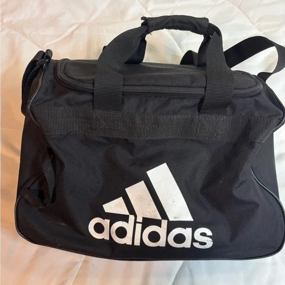 Adidas Men’s Black Duffel Gym Bag