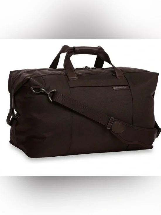 Briggs & Riley Baseline Extra Large Men’s‎ Brown Weekender Duffel Bag