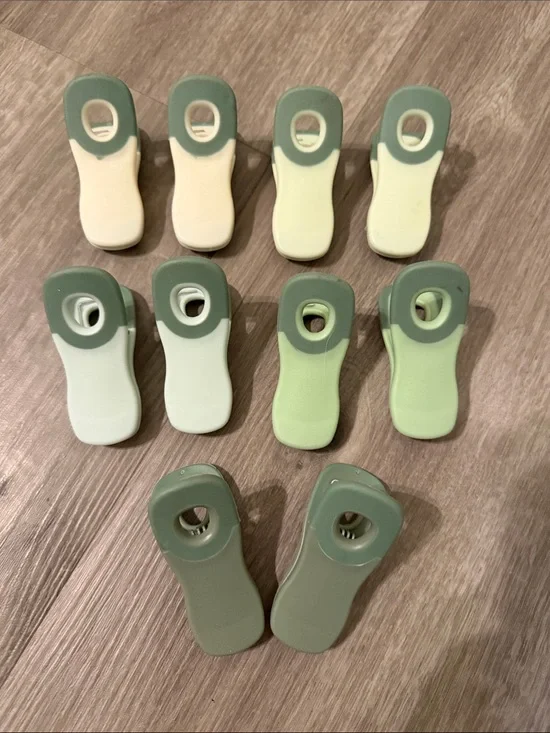 🇺🇸Firm Price🇺🇸10 Chip Bag Clips with Magnet for Food Storage