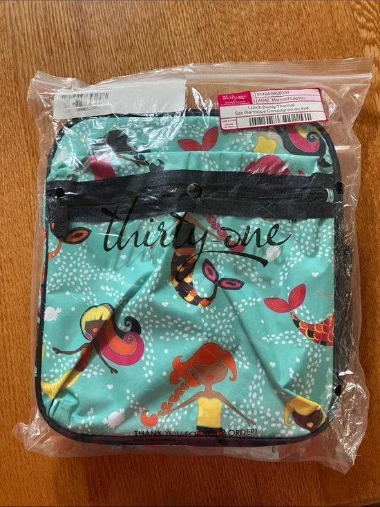 THIRTY ONE LUNCH BUDDY THERMAL MERMAID LAGOON NWT
