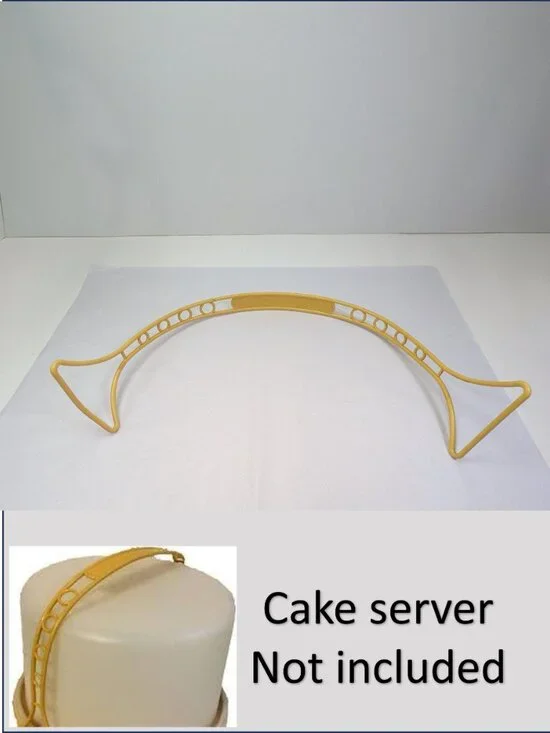 Vintage Tupperware Harvest Gold Cake Taker Carrier Handle Replacement 624-25
