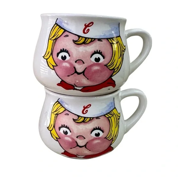 CAMPBELL’S soup Vintage 1998 collectible soup mugs 2 bowls