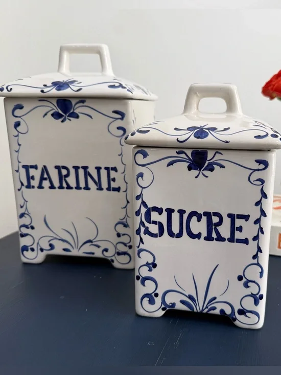 Vintage Portuguese Jay Willfred Canisters