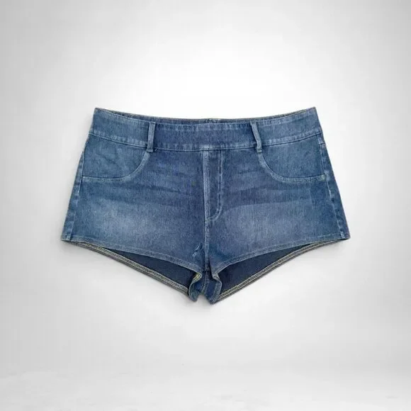 Halara Flex™ Mid Rise Pocket Denim Casual Shorts, NWT! Size L