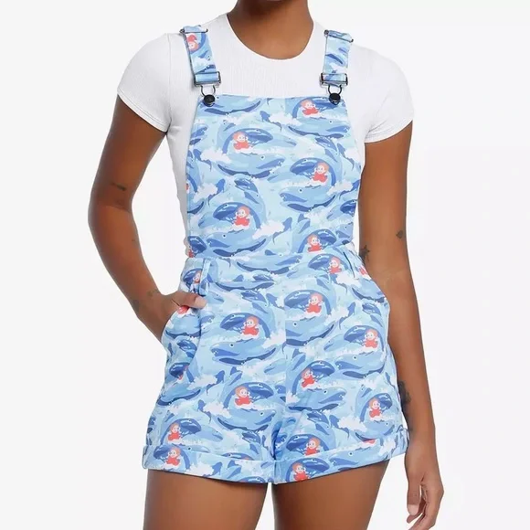 Studio Ghibli Ponyo Wave‎ Scuba Shortalls Hot Topic