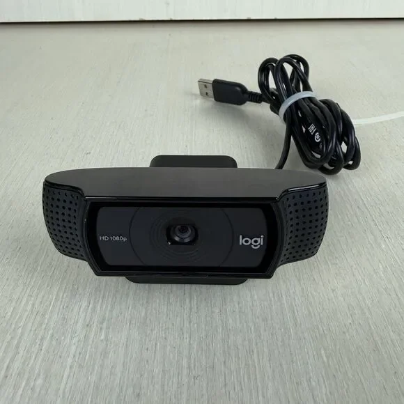 Logitech Webcam C920 HD 1080p USB V-U0028 Black Tested