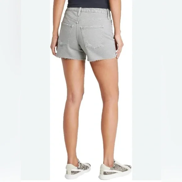 Universal Thread - VINTAGE MIDI Light Gray Jean Shorts